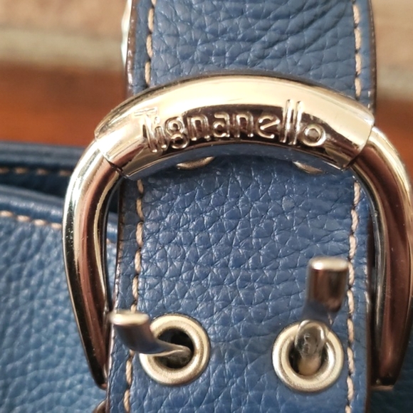 Tignanello Deep Ocean Blue Perfect 10 Tote Bag - Picture 8 of 14